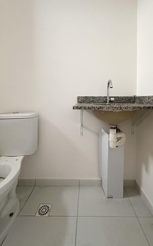 Apartamento à venda com 25m², 1 quarto e sem vaga Apartamento à venda com 25m², 1 quarto e sem vagaBanheiro Social