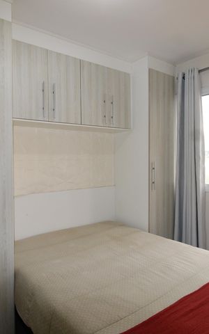 Apartamento à venda com 43m², 2 quartos e sem vagaQuarto 1