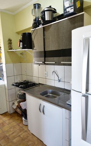 Apartamento à venda com 51m², 1 quarto e 1 vagaCozinha