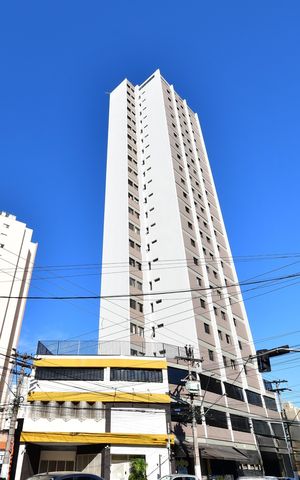 Apartamento à venda com 51m², 1 quarto e 1 vagaFachada do Prédio