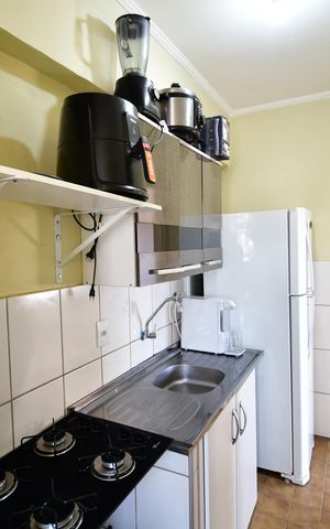 Apartamento à venda com 51m², 1 quarto e 1 vagaCozinha