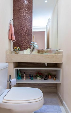 Apartamento para alugar com 120m², 3 quartos e 2 vagasLavabo