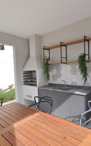 Apartamento à venda com 37m², 2 quartos e sem vagaÁrea comum - Churrasqueira