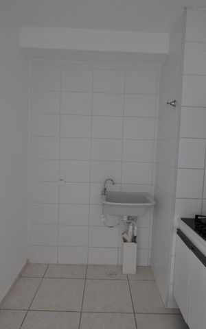Apartamento à venda com 37m², 2 quartos e sem vagaCozinha e Área de Serviço