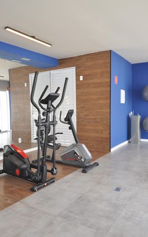Apartamento à venda com 37m², 2 quartos e sem vagaÁrea comum - Academia
