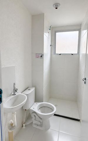 Apartamento para alugar com 45m², 2 quartos e sem vaga Apartamento para alugar com 45m², 2 quartos e sem vagaBanheiro