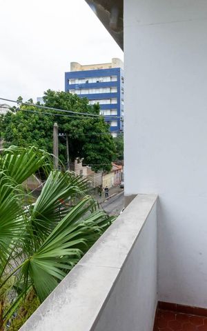 Apartamento para alugar com 58m², 2 quartos e sem vagaVaranda do quarto 1