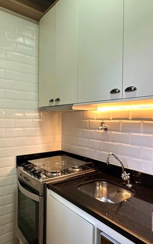 Apartamento para alugar com 28m², 1 quarto e sem vaga