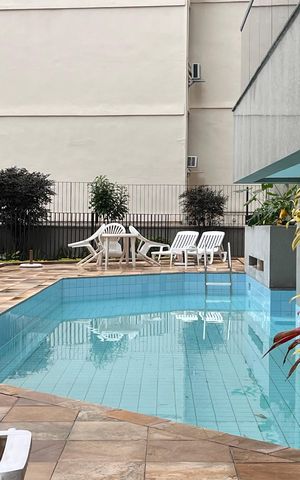 Apartamento para alugar com 72m², 2 quartos e 2 vagas Apartamento para alugar com 72m², 2 quartos e 2 vagasÁrea comum - Piscina