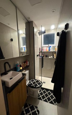 Apartamento à venda com 40m², 2 quartos e 1 vaga Apartamento à venda com 40m², 2 quartos e 1 vagaBanheiro