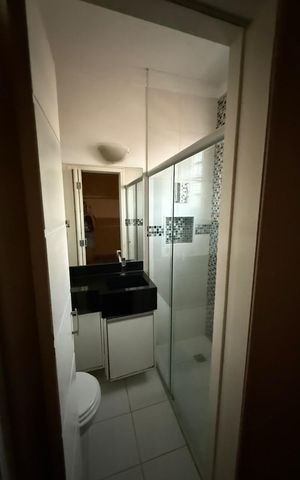 Apartamento para alugar com 124m², 2 quartos e 2 vagas Apartamento para alugar com 124m², 2 quartos e 2 vagasBanheiro