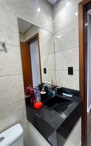 Apartamento à venda com 120m², 2 quartos e 2 vagas Apartamento à venda com 120m², 2 quartos e 2 vagasBanheiro da Suíte