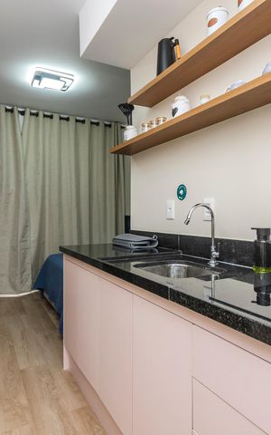 Studio para alugar com 27m², 1 quarto e sem vaga Studio para alugar com 27m², 1 quarto e sem vagaStudio