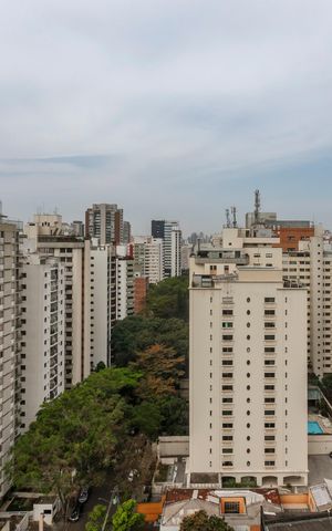 Studio para alugar com 27m², 1 quarto e sem vaga Studio para alugar com 27m², 1 quarto e sem vagaVista da Varanda
