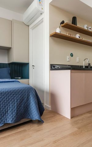 Studio para alugar com 27m², 1 quarto e sem vaga Studio para alugar com 27m², 1 quarto e sem vagaStudio