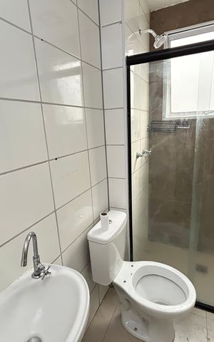 Apartamento à venda com 44m², 2 quartos e sem vagaBanheiro