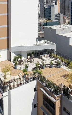 Apartamento para alugar com 32m², 1 quarto e sem vagaCobertura