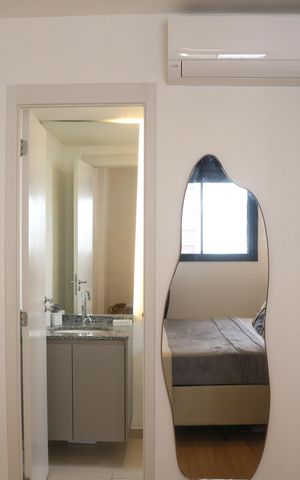 Apartamento para alugar com 32m², 1 quarto e sem vagaQuarto
