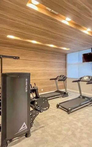Studio para alugar com 32m², 1 quarto e sem vaga Studio para alugar com 32m², 1 quarto e sem vagaÁrea comum - Academia