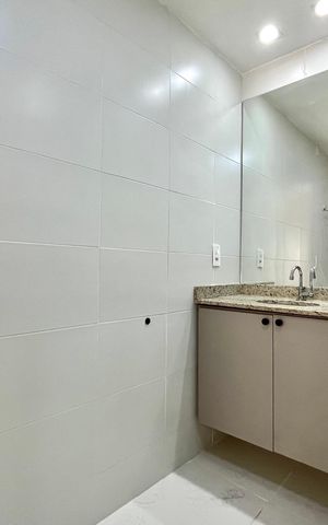 Studio para alugar com 32m², 1 quarto e sem vaga Studio para alugar com 32m², 1 quarto e sem vagaBanheiro