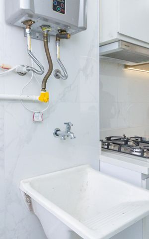Apartamento para alugar com 49m², 2 quartos e 1 vaga Apartamento para alugar com 49m², 2 quartos e 1 vagaLavanderia