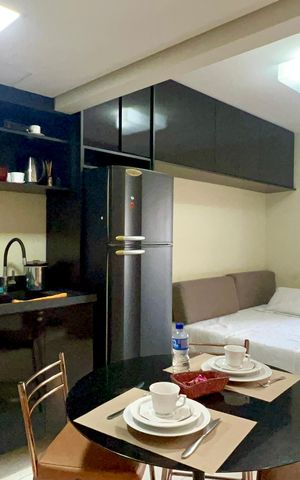 Studio à venda com 32m², 1 quarto e 1 vaga Studio à venda com 32m², 1 quarto e 1 vagaCozinha