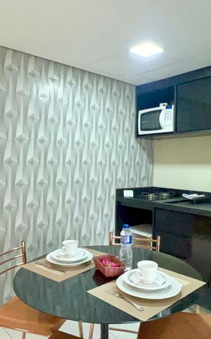 Studio à venda com 32m², 1 quarto e 1 vaga Studio à venda com 32m², 1 quarto e 1 vagaCozinha
