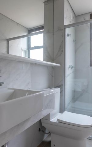 Apartamento à venda com 69m², 2 quartos e 2 vagas Apartamento à venda com 69m², 2 quartos e 2 vagasBanheiro