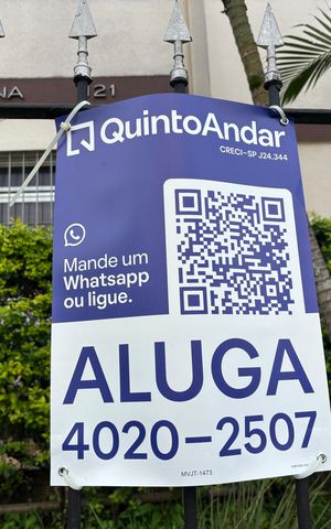Apartamento para alugar com 60m², 2 quartos e 1 vaga Apartamento para alugar com 60m², 2 quartos e 1 vagaPlaca