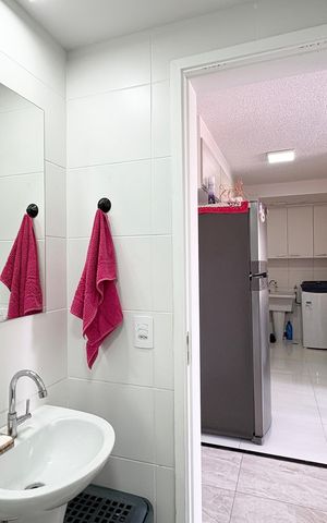 Apartamento para alugar com 39m², 2 quartos e sem vagaBanheiro