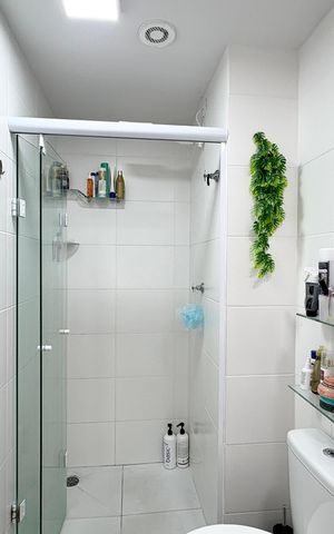Apartamento para alugar com 39m², 2 quartos e sem vagaBanheiro