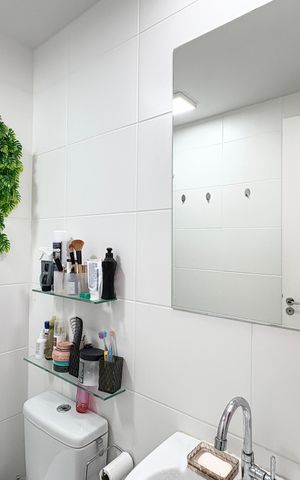 Apartamento para alugar com 39m², 2 quartos e sem vagaBanheiro