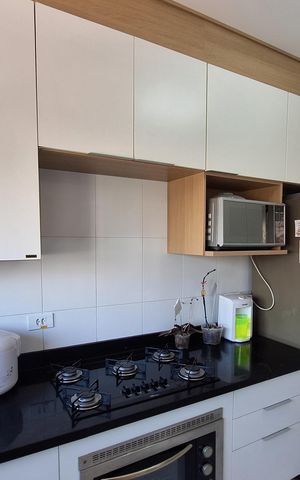 Apartamento à venda com 91m², 3 quartos e 2 vagas Apartamento à venda com 91m², 3 quartos e 2 vagasCozinha