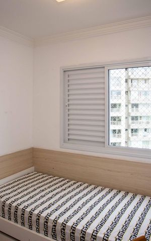Apartamento à venda com 113m², 3 quartos e 2 vagasQuarto 2
