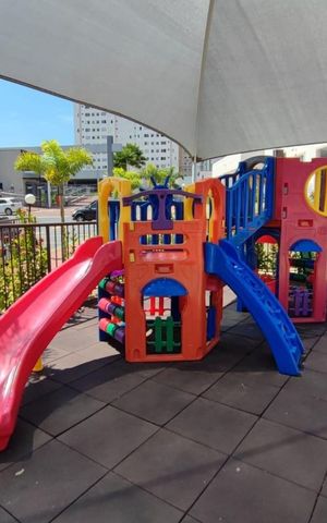 Apartamento para alugar com 44m², 2 quartos e 1 vaga Apartamento para alugar com 44m², 2 quartos e 1 vagaÁrea comum - Playground