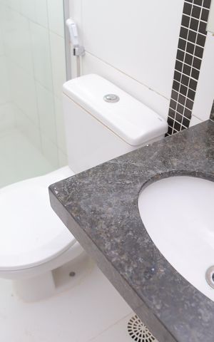 Casa de condomínio para alugar com 79m², 3 quartos e 1 vagaBanheiro
