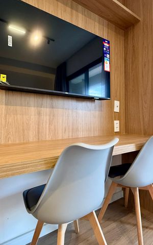 Studio para alugar com 24m², 1 quarto e sem vagaQuarto