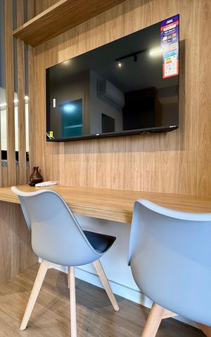 Studio para alugar com 24m², 1 quarto e sem vagaQuarto