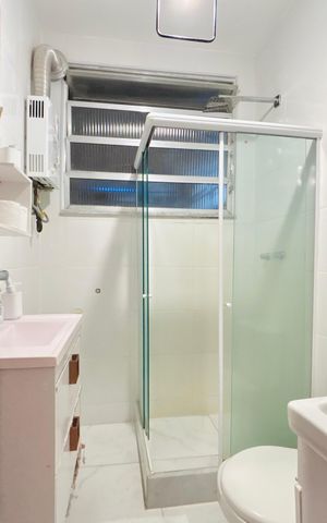 Apartamento para alugar com 33m², 1 quarto e sem vaga Apartamento para alugar com 33m², 1 quarto e sem vagaBanheiro