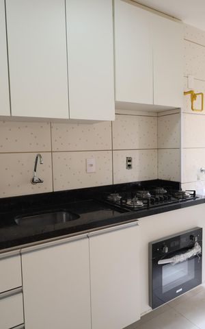 Apartamento para alugar com 49m², 2 quartos e 1 vagaCozinha e Área de Serviço
