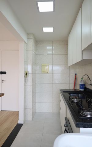 Apartamento para alugar com 49m², 2 quartos e 1 vagaCozinha e Área de Serviço