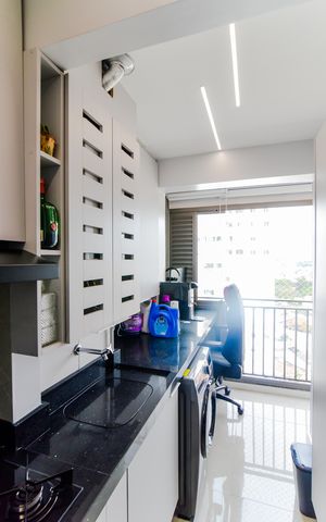 Apartamento à venda com 43m², 1 quarto e 1 vagaCozinha