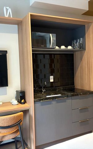 Studio para alugar com 23m², 1 quarto e sem vaga Studio para alugar com 23m², 1 quarto e sem vagaSala