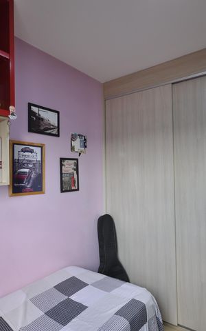 Apartamento à venda com 85m², 3 quartos e 2 vagasQuarto 3