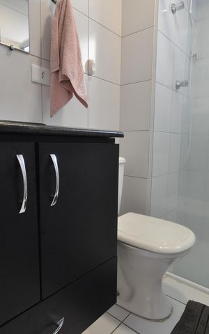 Apartamento à venda com 85m², 3 quartos e 2 vagasBanheiro do Quarto Suíte