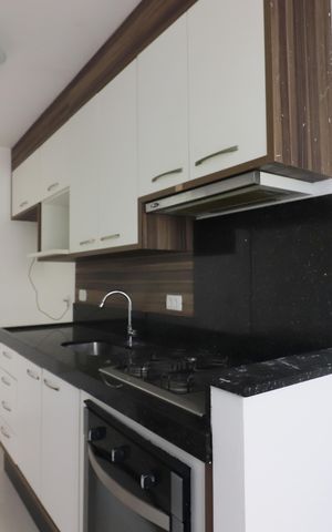 Apartamento para alugar com 48m², 2 quartos e 1 vagaCozinha e Área de Serviço