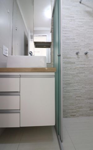 Apartamento para alugar com 48m², 2 quartos e 1 vagaBanheiro Social