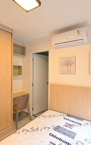 Apartamento para alugar com 25m², 1 quarto e sem vagaQuarto