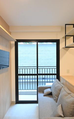 Apartamento para alugar com 25m², 1 quarto e sem vagaSala