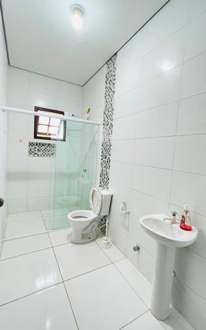Casa para alugar com 145m², 3 quartos e 8 vagas Casa para alugar com 145m², 3 quartos e 8 vagasBanheiro